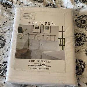 Rae Dunn king sheets deep pocket up to 18”